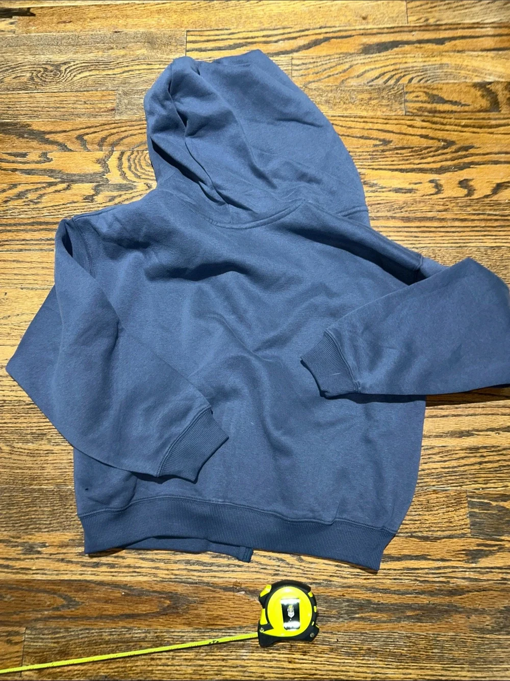 Oversized Nike Kids Navy Blue Full-Zip Hoodie